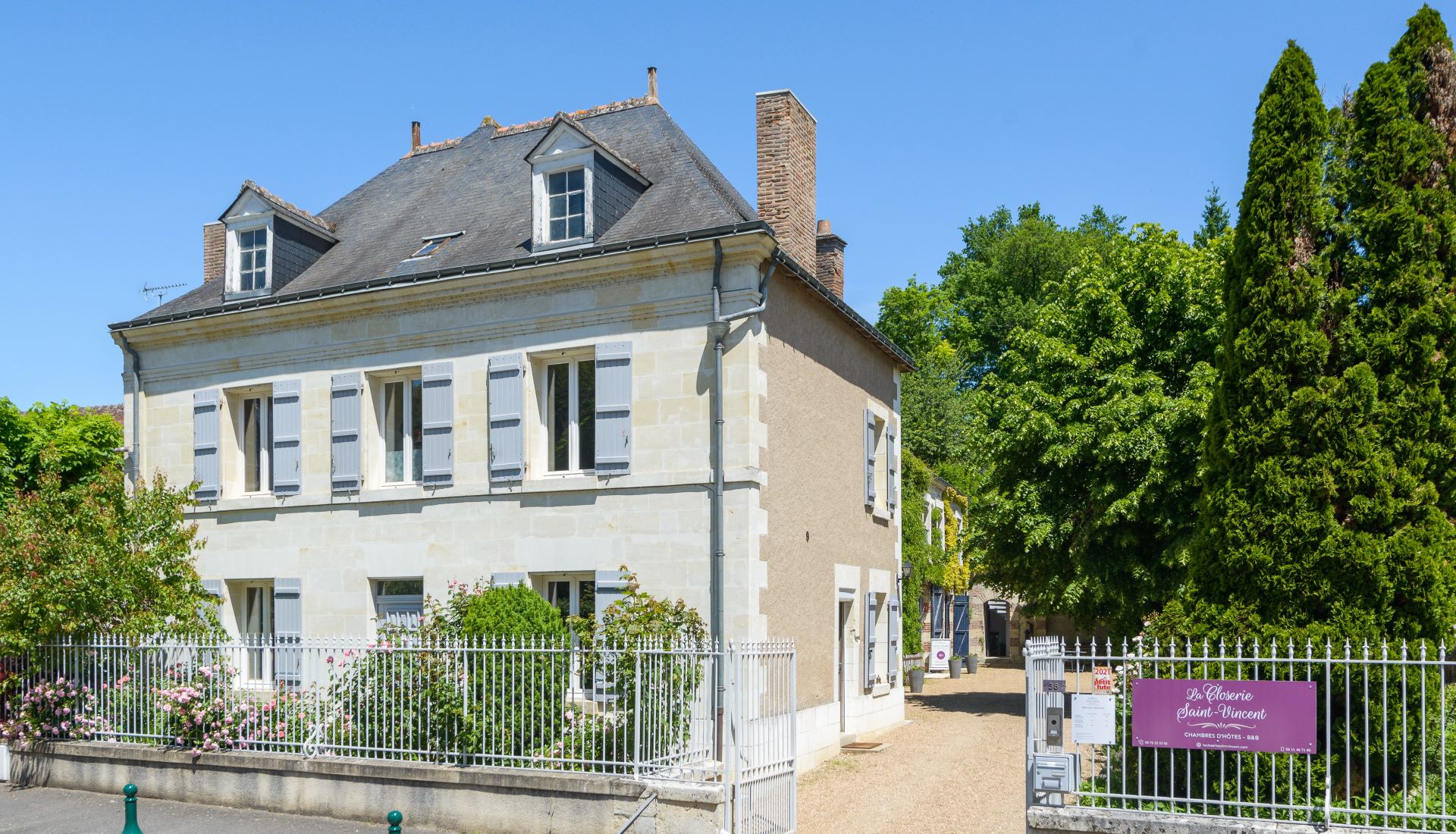 Chambre d'hôtes de charme La Closerie Saint-Vincent Indre-et-Loire